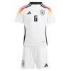 Original Trikotsatz Deutschland Kimmich 6 Heimtrikot EURO 2024 Für Kinder